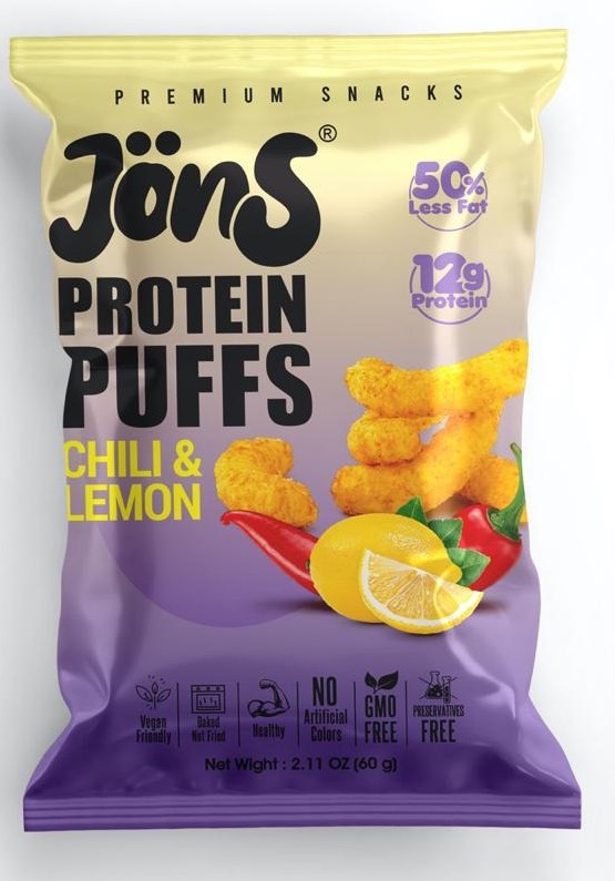 Jöns Protein Puffs — Chili & Lemon