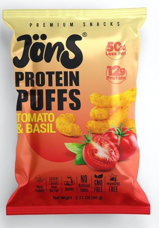 Jöns Protein Puffs — Tomato & Basil