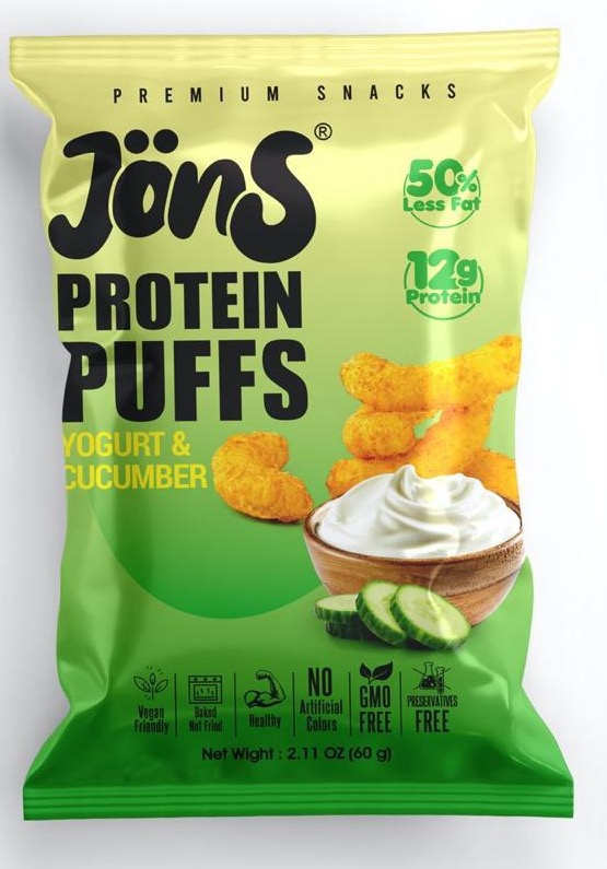 Jöns Protein Puffs — Yogurt & Cucumber